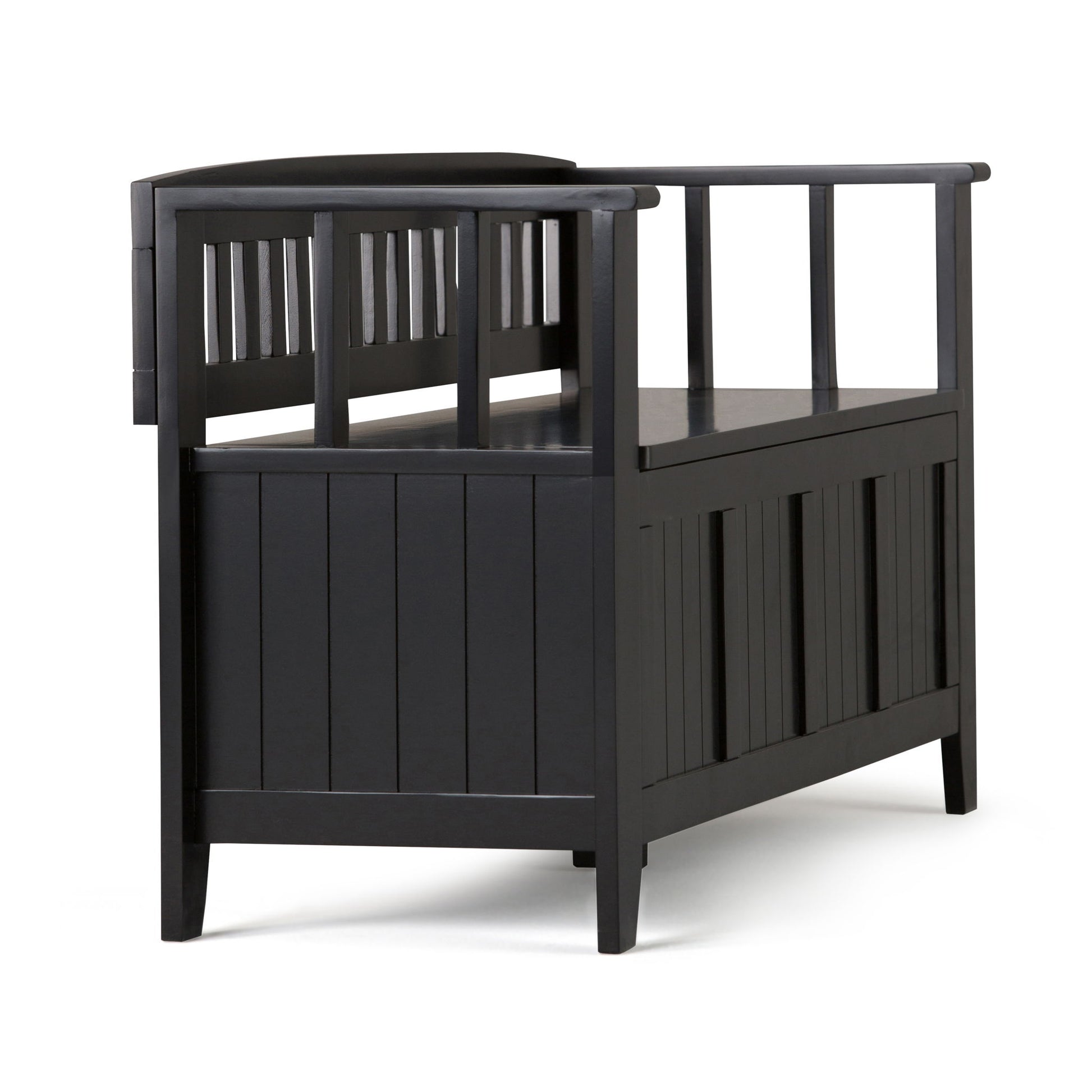 Acadian - Entryway Storage Bench, Handcrafted - The Sleep Loft - Online Mattress Showroom NYC