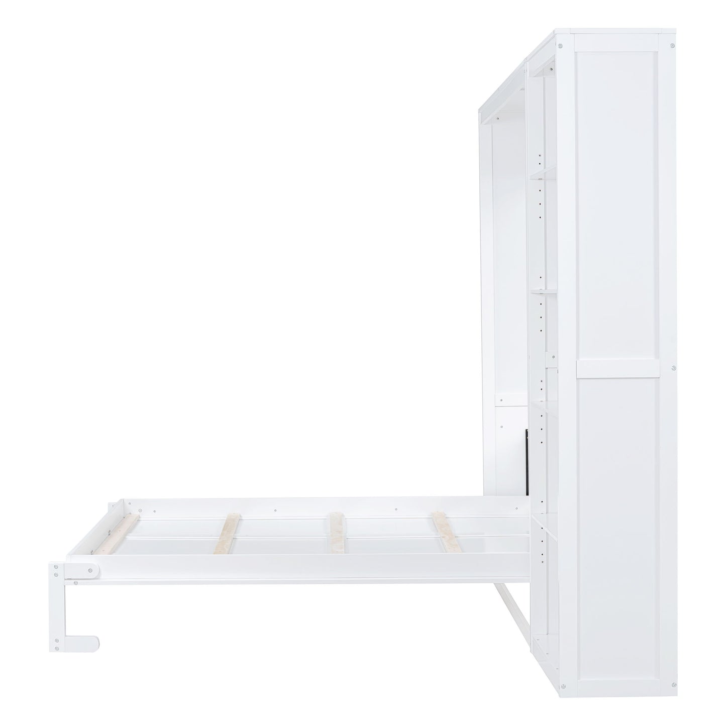 Murphy Wall Bed With Shelves - The Sleep Loft - Online Mattress Showroom NYC
