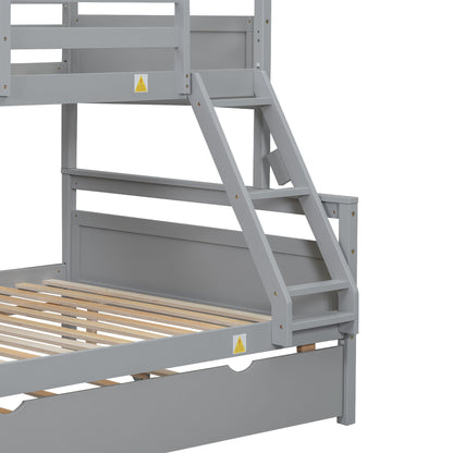 Bunk Bed With Ladder And Safety Guardrail - The Sleep Loft - Online Mattress Showroom NYC