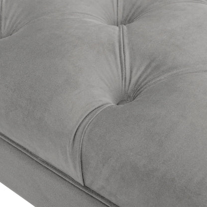 Alma - Tufted Flared Arm Entryway Bench - The Sleep Loft - Online Mattress Showroom NYC