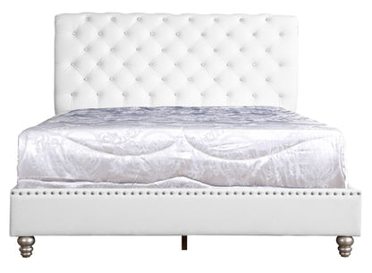 Elegant Transitional Upholstered Bed - The Sleep Loft - Online Mattress Showroom NYC
