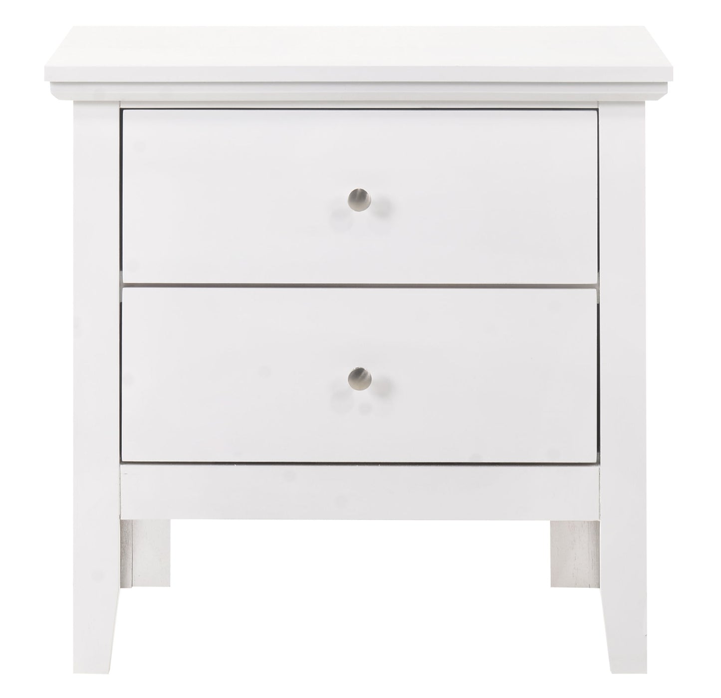 English Dovetailed Drawers Nightstand - The Sleep Loft - Online Mattress Showroom NYC