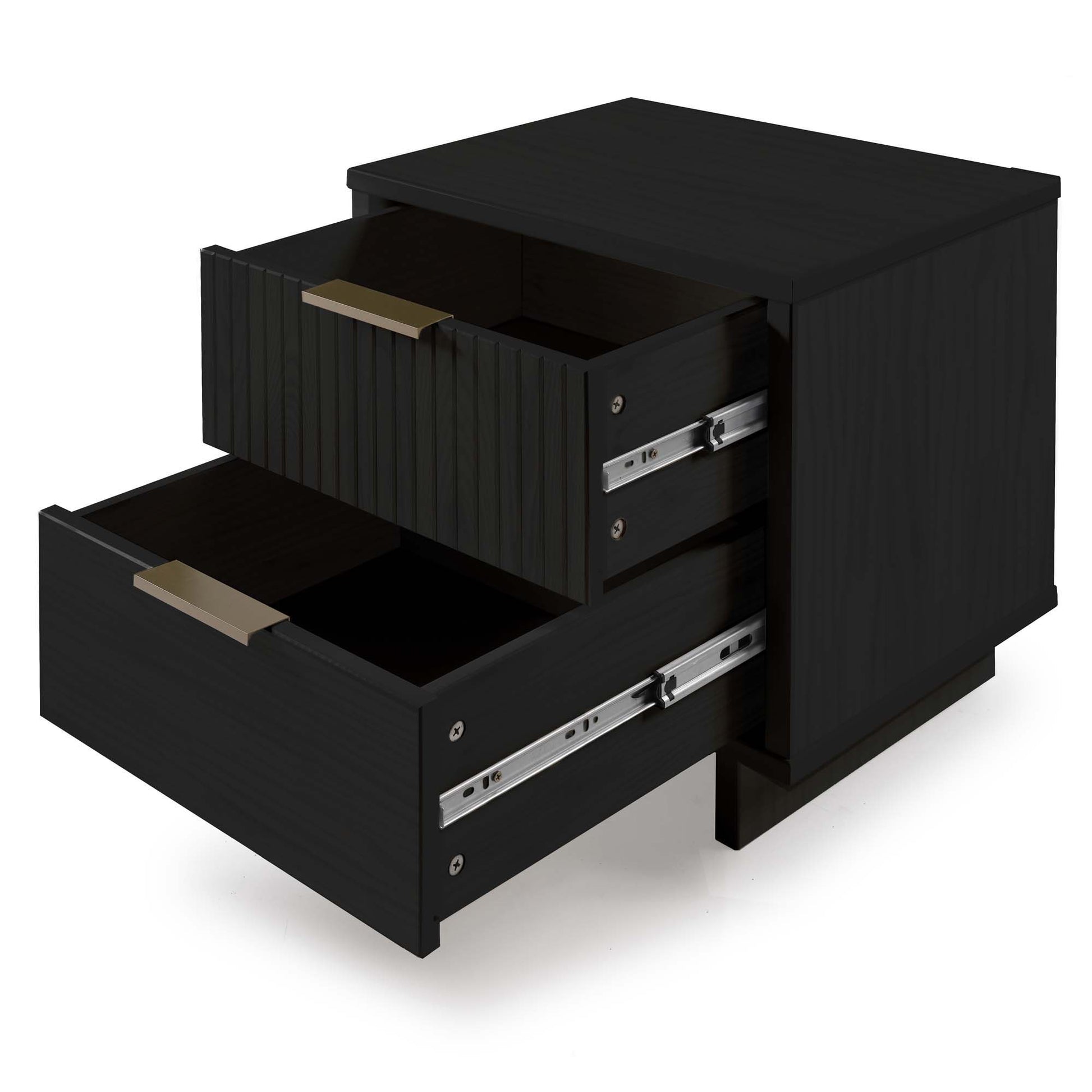 Granville - Nightstand With 2 Drawers - The Sleep Loft - Online Mattress Showroom NYC