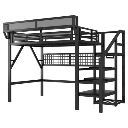 Loft Bed With Stairs And Storage - The Sleep Loft - Online Mattress Showroom NYC
