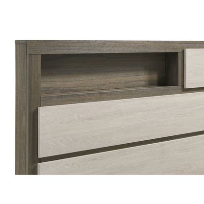 Edmondson - Bookcase Headboard Bed - The Sleep Loft - Online Mattress Showroom NYC
