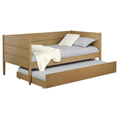Stewart - Twin Daybed With Trundle - Natural - The Sleep Loft - Online Mattress Showroom NYC