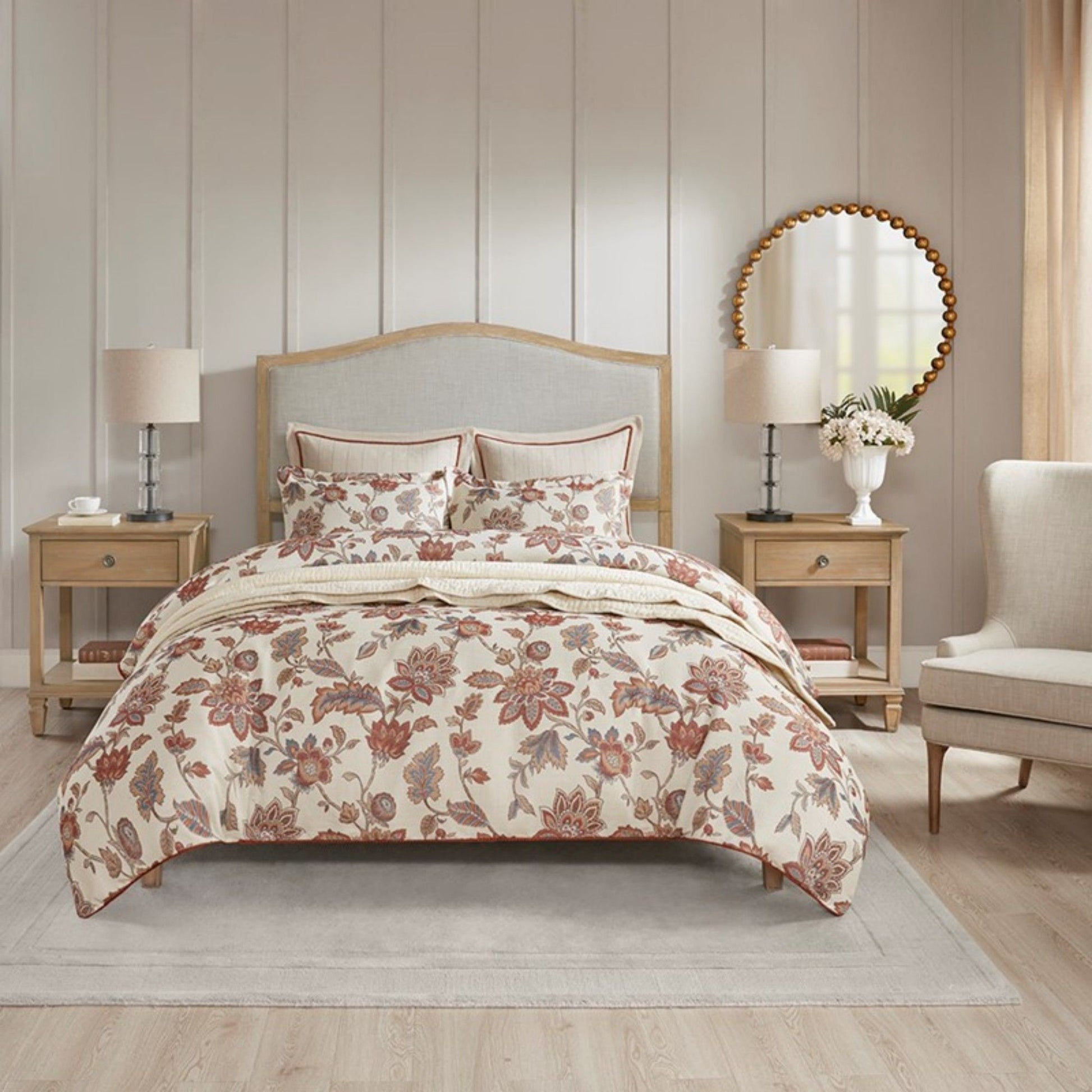 Victoria - Bedside Table With Drawer And Shelf - The Sleep Loft - Online Mattress Showroom NYC