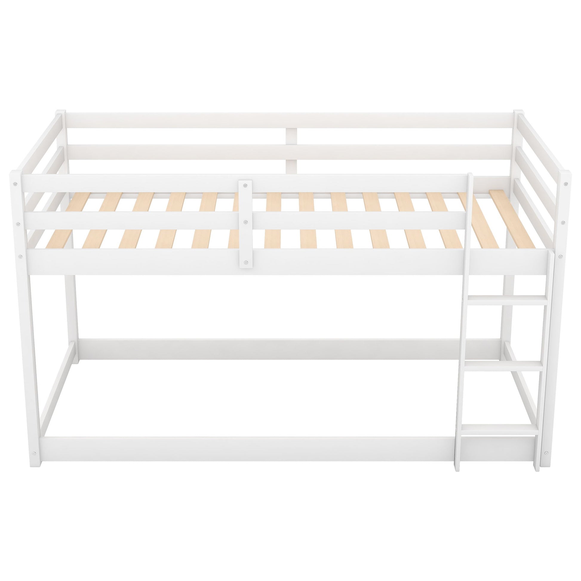 Floor Bunk Bed With Ladder - The Sleep Loft - Online Mattress Showroom NYC