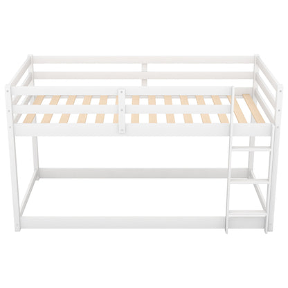 Floor Bunk Bed With Ladder - The Sleep Loft - Online Mattress Showroom NYC